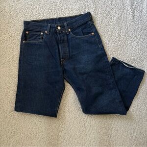 Levi's Dark Indigo Straight Jeans